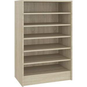 vidaXL-Schoenenkast-60x35x92-cm-spaanplaat-sonoma-eikenkleurig