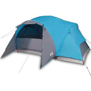 vidaXL Tent 8-persoons waterdicht blauw