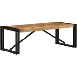 vidaXL - Salontafelx50x35 - cm - massief - ruw - mangohout