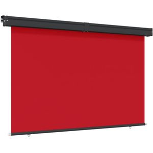 vidaXL Balkonscherm 175x250 cm rood