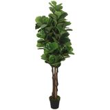vidaXL-Kunstplant-vijgenboom-134-bladeren-120-cm-groen
