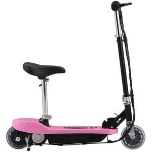 VidaXL Step Elektrisch met Zitje 120 W Roze