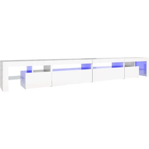 vidaXL-Tv-meubel-met-LED-verlichting-290x36,5x40-cm-hoogglans-wit