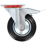 vidaXL 16 st Zwenkwielen 160 mm