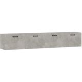 vidaXL-Wandkasten-2-st-100x36,5x35-cm-bewerkt-hout-betongrijs