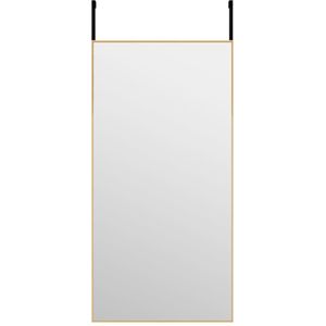 vidaXL-Deurspiegel-40x80-cm-glas-en-aluminium-goudkleurig