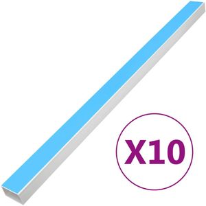 vidaXL - Kabelgoot - zelfklevend - 60x40 - mm - 10 - m - PVC