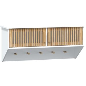 vidaXL-Wandkast-met-haken-80x24x35,5-cm-bewerkt-hout-wit