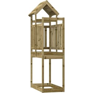 vidaXL Speeltoren 52,5x110,5x214 cm geïmpregneerd grenenhout