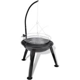 vidaXL Kolenbarbecue Montana rond ø 58 cm