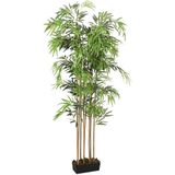 vidaXL-Kunstplant-bamboe-730-bladeren-120-cm-groen