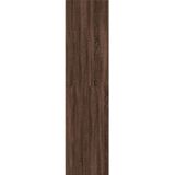 vidaXL - Kledingkastx50x200 - cm - bewerkt - hout - bruin - eikenkleur
