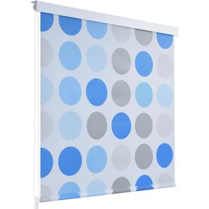 vidaXL-Rolgordijn-voor-douche-cirkel-140x240-cm