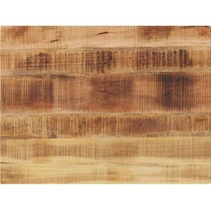 vidaXL Tafelblad rechthoekig 70x60x3,8 cm massief ruw mangohout