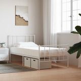 vidaXL Schuimmatras voor kinderen hardheid H2 H3 80x160 cm wit