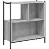 vidaXL-Boekenkast-72x28x77,5-cm-bewerkt-hout-grijs-sonoma-eikenkleur