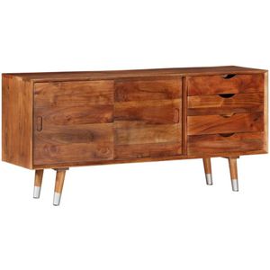vidaXL Tv-meubel 118x30x55 cm massief acaciahout