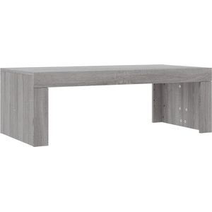 VidaXL Salontafel 102x50x36 cm Bewerkt Hout Grijs Sonoma Eikenkleurig