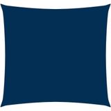 vidaXL Zonnescherm vierkant 3,6x3,6 m oxford stof blauw