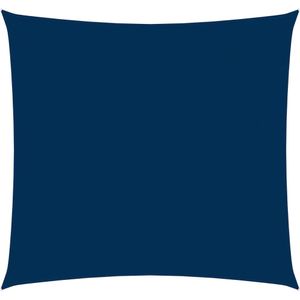 vidaXL Zonnescherm vierkant 3,6x3,6 m oxford stof blauw