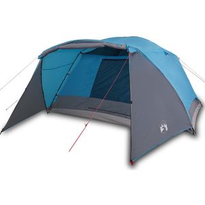 vidaXL Tent 6-persoons waterdicht blauw