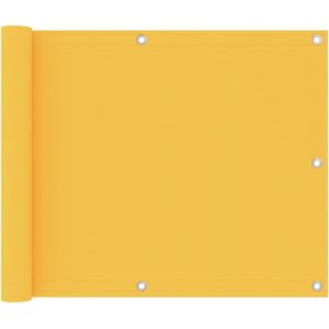 vidaXL-Balkonscherm-75x400-cm-oxford-stof-geel