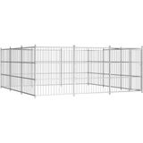 vidaXL Hondenkennel voor buiten 450x450x185 cm