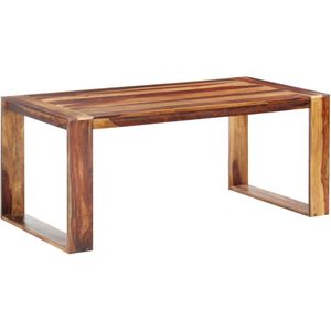 vidaXL Eettafel 180x90x76 cm massief hout