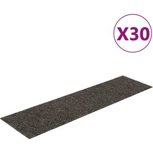 vidaXL Trapmatten - Antraciet - 30 Stuks - Polypropeen