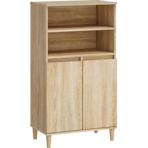 vidaXL-Hoge-kast-60x36x110-cm-bewerkt-hout-sonoma-eikenkleurig