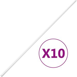 vidaXL Kabelgoot 10x10 mm 10 m PVC