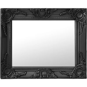 vidaXL-Wandspiegel-barok-stijl-50x40-cm-zwart