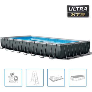 Intex Zwembadset Ultra XTR Frame rechthoekig 975x488x132 cm