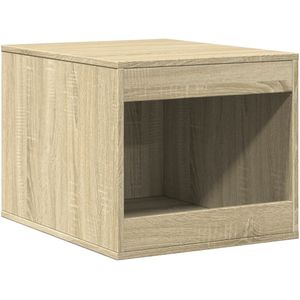 vidaXL Kattenbakkast 47x59x42 cm bewerkt hout sonoma eikenkleurig