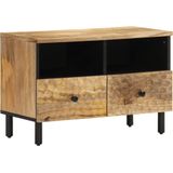 vidaXL Tv-meubel 70x33x46 cm massief mangohout