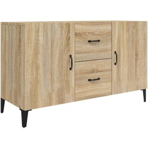 vidaXL-Dressoir-100x36x60-cm-bewerkt-hout-sonoma-eikenkleurig