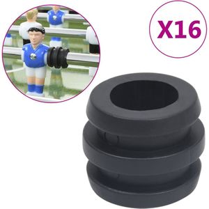 vidaXL Stangstopper tafelvoetbal 16 st 15,9/16 mm