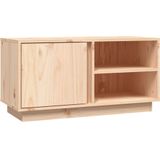 VidaXL TV-meubel 80x35x40,5 cm - Massief Grenenhout