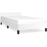 VidaXL-Bedframe-met-hoofdbord-kunstleer-wit-80x200-cm