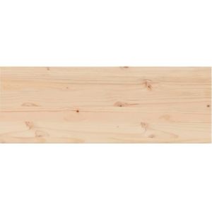 vidaXL Tafelblad rechthoekig 110x40x1,7 cm massief grenenhout