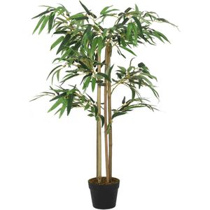 vidaXL-Kunstplant-bamboe-380-bladeren-80-cm-groen