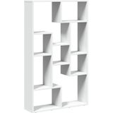 vidaXL Boekenkast 72x20x120 cm bewerkt hout wit