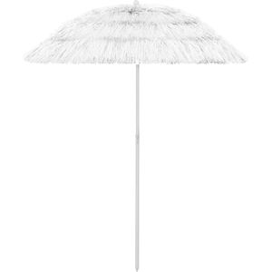 VidaXL Strandparasol Hawaï 180 cm Wit 