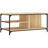 vidaXL-Salontafel-100x50x45-cm-bewerkt-hout-sonoma-eikenkleurig