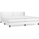 vidaXL-Boxspring-met-matras-kunstleer-wit-200x200-cm