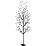 vidaXL Kerstboom 1200 LED's blauw licht kersenbloesem 400 cm