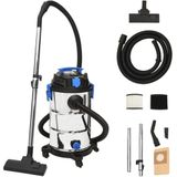 Nat- En Droogzuiger 1200 W 30 L Zilverkleurig