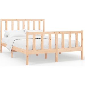 VidaXL Bedframe Massief Grenenhout 160x200 cm