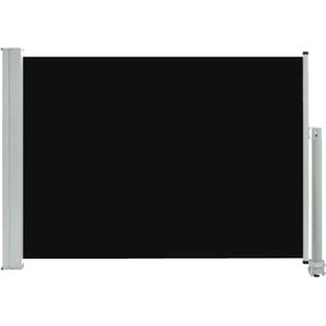 VidaXL Uittrekbaar Tuinscherm 80x300 cm - Zwart