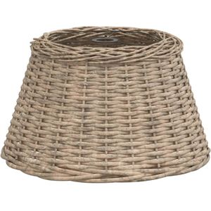 vidaXL Plafondlampenkap Ø50x30 cm wicker bruin